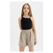 DEFACTO Girls Cotton Shorts