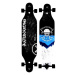 Longboard Skateboard Deska Profilovaná Dřevěný Javor 100% Odolný 80kg