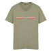 Trendyol Mint Regular/Normal Cut Stripe Patterned 100% Cotton T-shirt