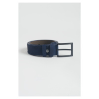 ALTINYILDIZ CLASSICS Men's Navy Blue Patterned Jeans Belt