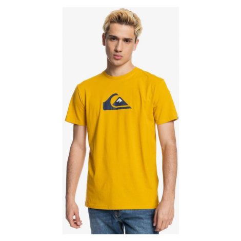 TRIKO QUIKSILVER COMP LOGO S/S - žlutá