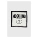 Hedvábný kapesníček Moschino x Smiley bílá barva