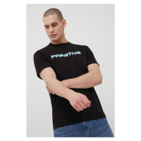 Bavlněné tričko Primitive X Terminator černá barva, s potiskem