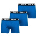 Stylové pánské boxerky 0953 3ks - modrá