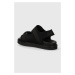 Sandály Calvin Klein Jeans SANDAL VELCRO NP IN MR pánské, černá barva, YM0YM00940