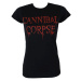 Tričko metal dámské Cannibal Corpse - DRIPPING LOGO - PLASTIC HEAD - PH10421G