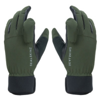 Sealskinz Waterproof All Weather Shooting Glove Olive Green/Black Cyklistické rukavice