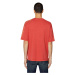 Tričko diesel t-wash-e4 t-shirt červená