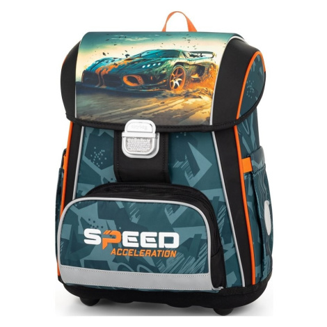 Školní aktovka pro prvňáčky Oxybag PREMIUM Auto