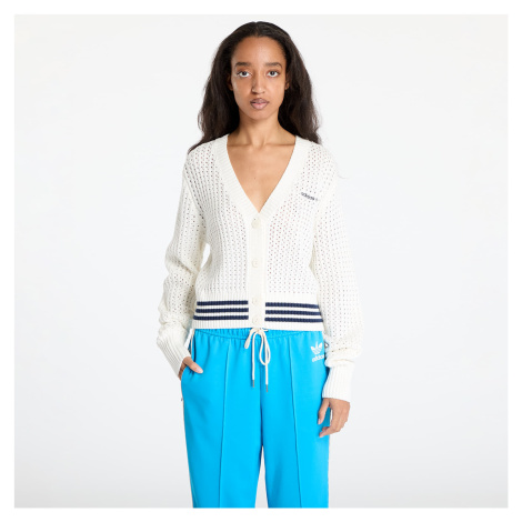 Svetr adidas Knit Cardigan Off White