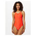 Nike Swim Sportovní plavky oranžová / černá
