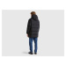 Benetton, Long Puffer Jacket With Recycled Feathers