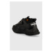 Kožené sneakers boty Caterpillar Vapor Web černá barva