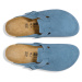 Birkenstock Boston Suede Leather Narrow Fit