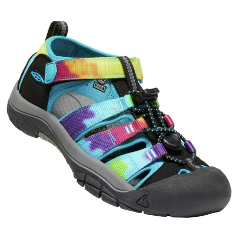 Dětské sandály Keen NEWPORT H2 YOUTH rainbow tie dye