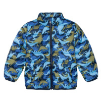 lupilu® Chlapecká prošívaná bunda (navy modrá / vzorovaná)
