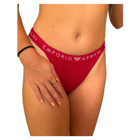 Dámská tanga Emporio Armani 164522 4F227 | červená