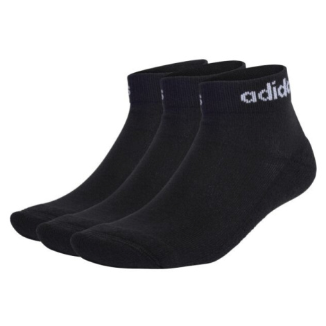 adidas ANKLE 3P Kotníkové ponožky, černá, velikost