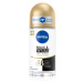 Nivea Invisible Black & White Silky Smooth kuličkový antiperspirant pro ženy 50 ml