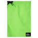 Dětské plavkové šortky Quiksilver SOLID YTH 14 zelená barva