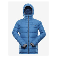 Modrá pánská zimní prošívaná bunda ALPINE PRO ROGIT