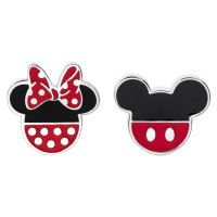 Disney Stříbrné náušnice pecky Mickey and Minnie Mouse ES00007SL.CS