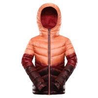 Dětská hi-therm bunda ALPINE PRO ROGO peach pink