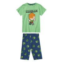 Minecraft Dětské pyžamo (zelená)