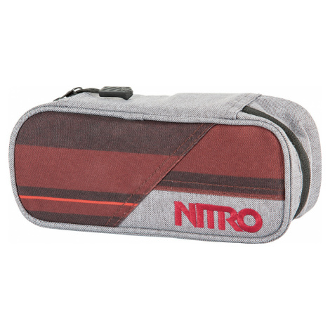 Nitro Pencil case Red stripes