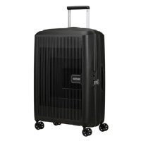 American Tourister Aerostep 67cm Černá Spinner rozšiřitelný