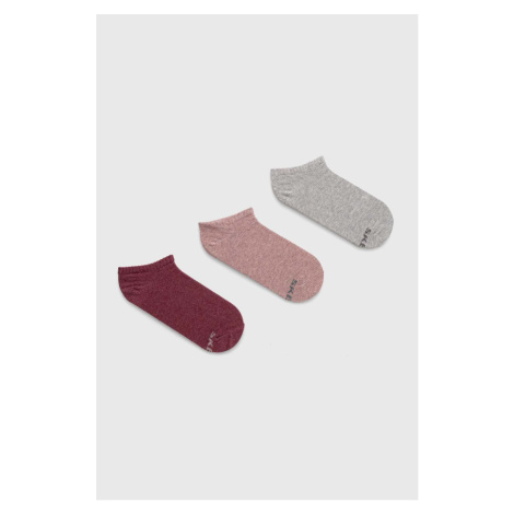 Ponožky Skechers dámské, růžová barva