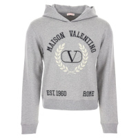 VALENTINO Embroidered Grey mikina