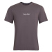 Calvin Klein S/S CREW NECK Pánské tričko, tmavě šedá, velikost