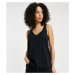 ASOS DESIGN Tall ultimate organic cotton scoop neck vest in black