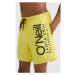 O'Neill ORIGINAL CALI 16 Pánské šortky do vody, žlutá, velikost