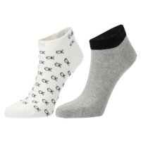 Calvin Klein SNEAKER 2P Pánské ponožky, šedá, velikost