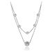 Victoria Filippi Stainless Steel Ocelový náhrdelník se zirkony Alfonsa - strom života NHN20007-1
