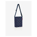 Tmavě modrá dámská puntíkovaná kabelka přes rameno Reisenthel Shoulderbag S Mixed Dots Red