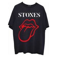 Rolling Stones tričko, Sixty Classic Vintage Tongue Black, pánské