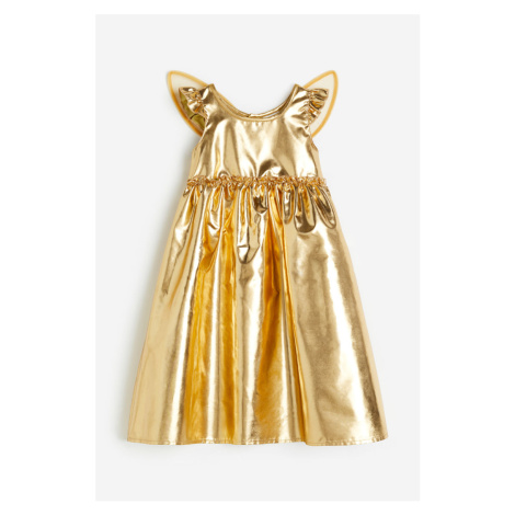 H & M - Maškarní kostým's křidélky - zlatá H&M