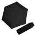 Derby Micro Slim - dámský/dětský skládací deštník, černá, plná barva černá