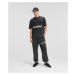 Tepláky karl lagerfeld rsg washed sweatpants vashed vintage black