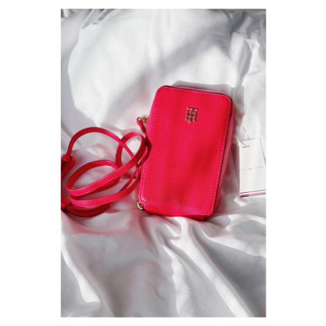 Tommy Hilfiger kabelka na telefon - růžová