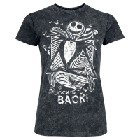 The Nightmare Before Christmas Jack's Back Dámské tričko černá