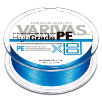Varivas Šňůra High Grade PE X8 Ocean Blue 150m - 0,185mm