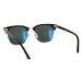 Ray-ban Occhiali da Sole Clubmaster RB3016F 990/58 Polarizzati Hnědá