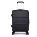 Černý střední cestovní kvalitní kufr Kylah Lulu Bags