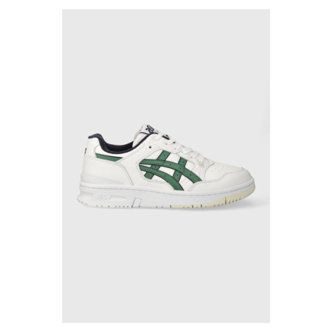 Kožené sneakers boty Asics EX89 bílá barva, 1201A476
