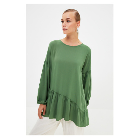 Trendyol Tunic - Green - Regular fit