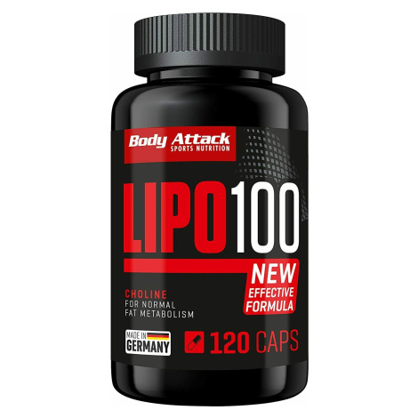 Body Attack LIPO 100, 120 kapslí Varianta: